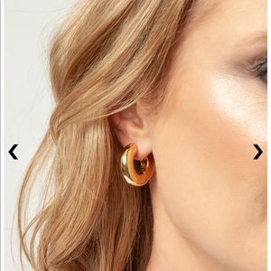 NWT Miranda Frye Drew Huggie Earrings